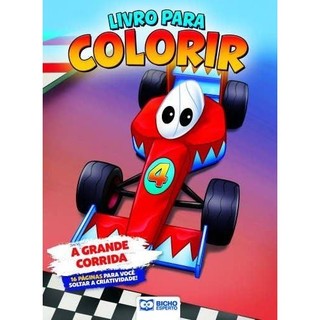 Livro Para Colorir Máquinas Radicais - A Grande Corrida em Oferta na Shopee