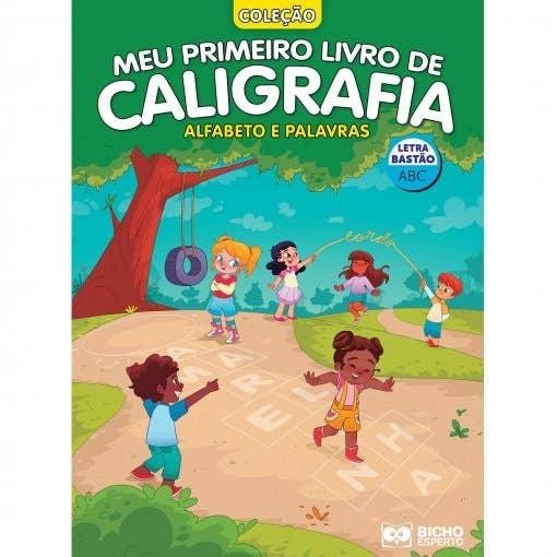 Meu Primeiro Livro de Caligrafia - Alfabeto Bastão em Oferta na Shopee