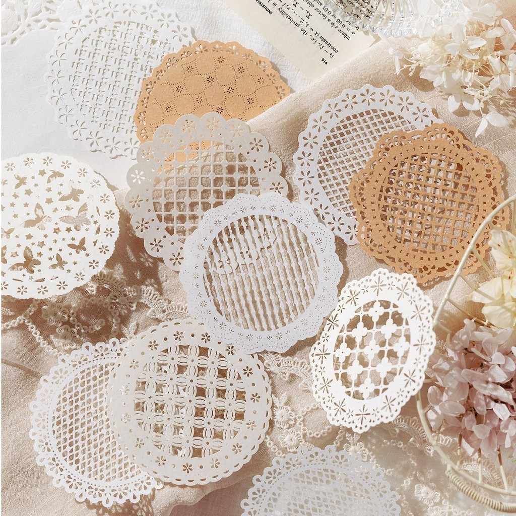 10 Pcs/pack Vintage Scrapbook Renda De Papel Para Suprimentos De Jornalismo Cortes Decorativo A Fabricação De Cartões De Embelezamento De Álbum De Bricolage Craft
