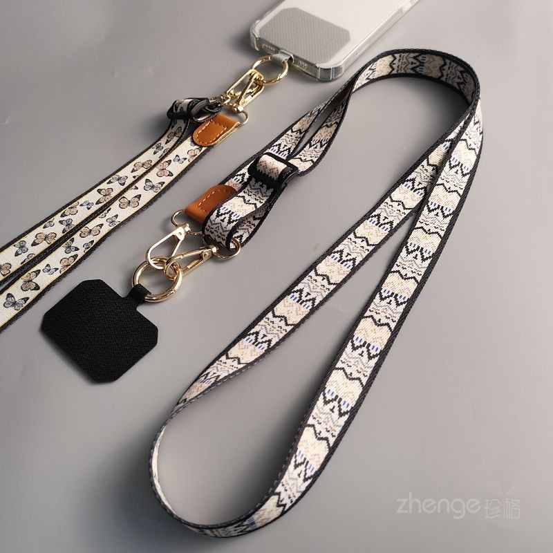 [PYDM] Cordão de telefone celular longo simples Cordão de telefone celular longo Cordão de amor Corda de pescoço suspenso Corda de pescoço suspenso Corda de pescoço Universal Corda traseira Tipo clipe de pescoço não estrangulável Cordão Anti-perda