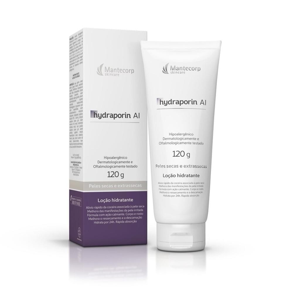 Locao Hidratante Hydraporin AI Pele Seca e Extrassecas 120g