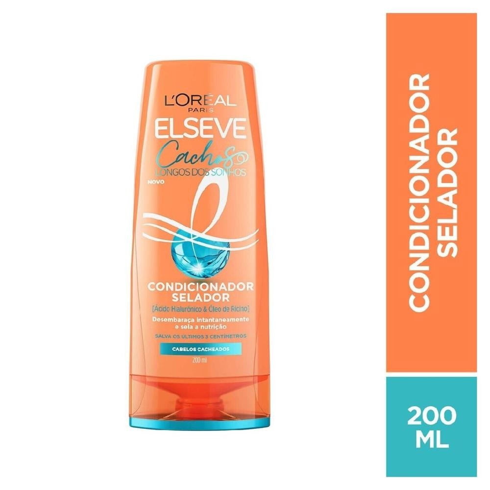 Condicionador Elseve Cachos Longos dos Sonhos Selador 200ml em Oferta na Shopee