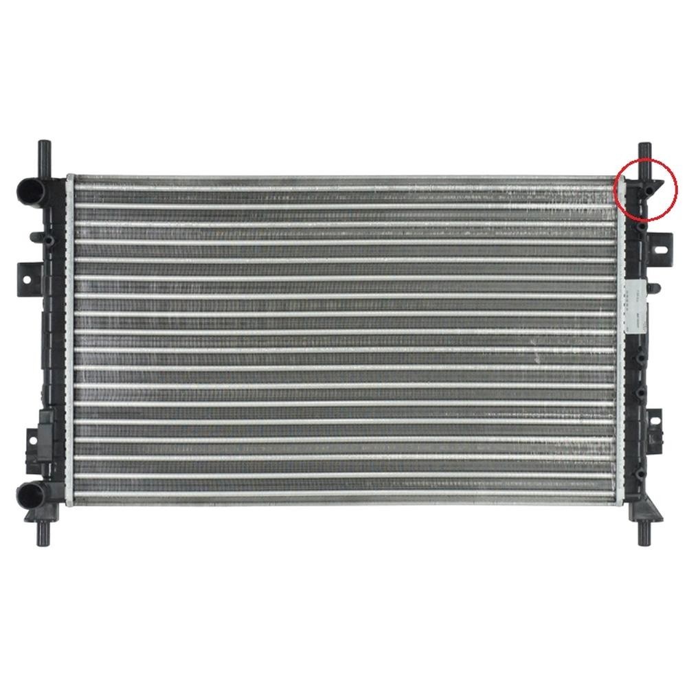 RADIADOR ECOSPORT FIESTA MOTOR ZETEC ROCAM 1.0 1.6 2.0 ANO 2003 04 05 06 07 ATÉ 2014 ORIGINAL DENSO