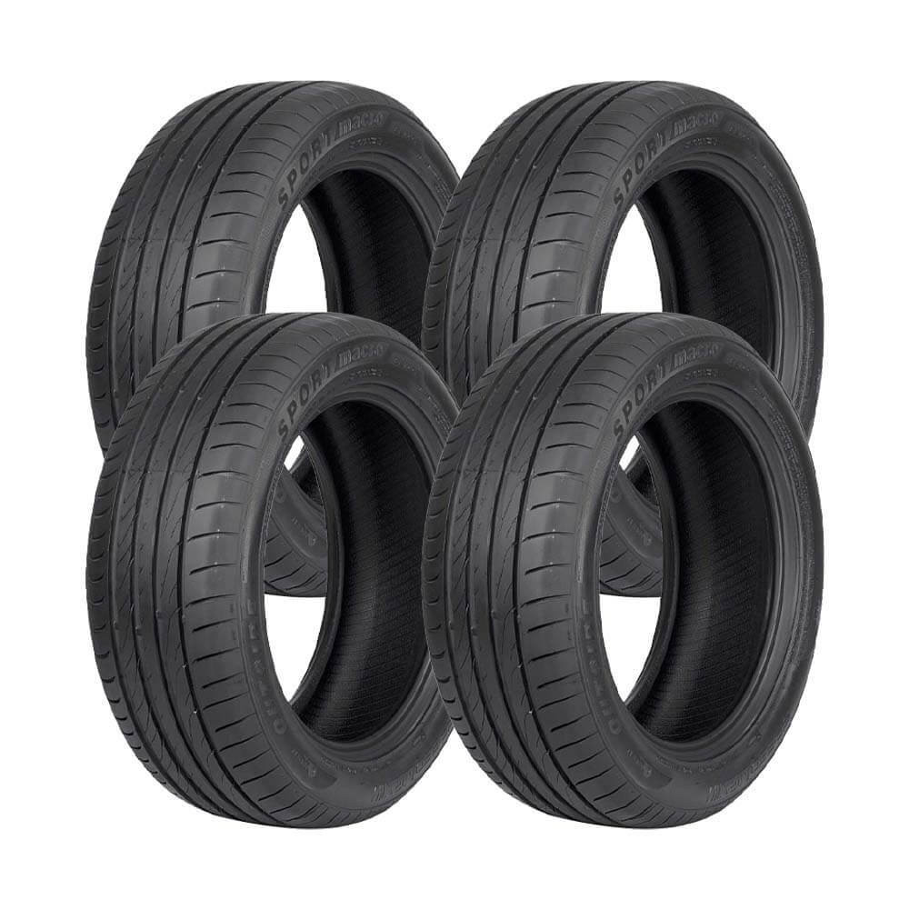 Jogo 4 Pneus Speedmax Aro 17 SPM302 225/45R17 91W  Run Flat