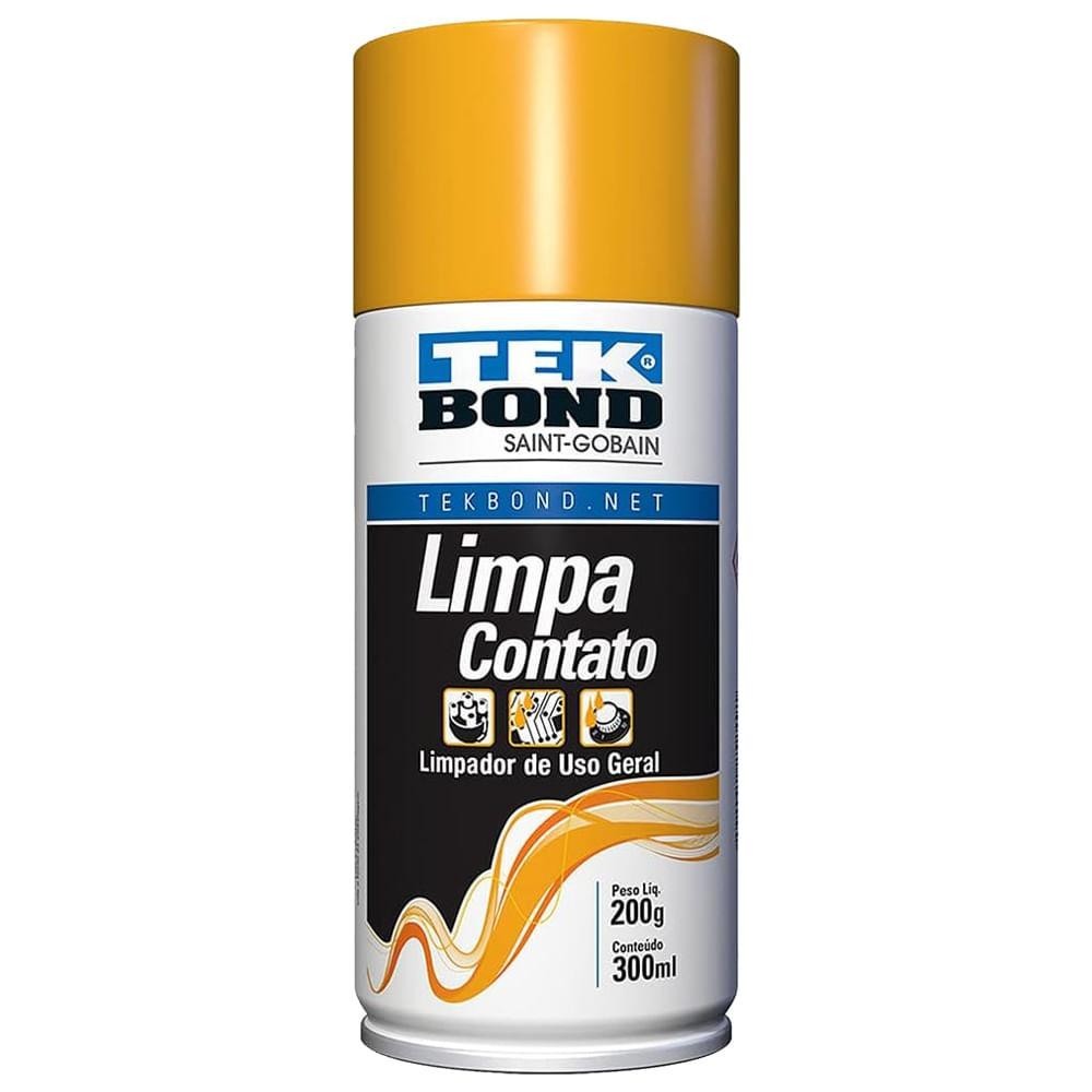 Limpa Contato Elétrico Spray Tekspray 300ml Tekbond TKS2491 em Oferta na Shopee