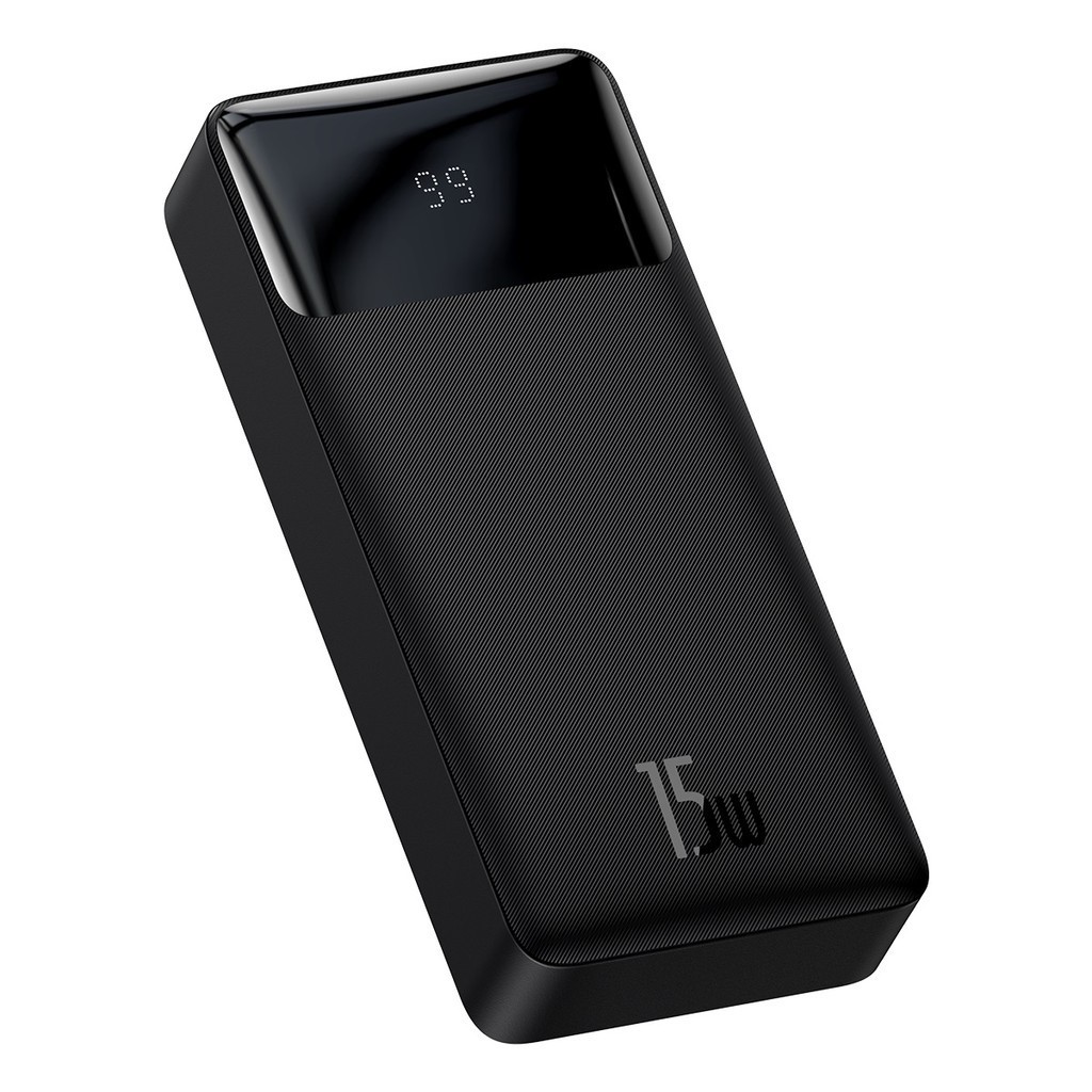 Baseus PowerBank 20.000mah 15w Bipow Com Indicador De Carga Carregador Portátil iPhone And...