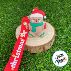 Chaveiro Biscoito de Natal - 5cm - 1 unidade - Rizzo