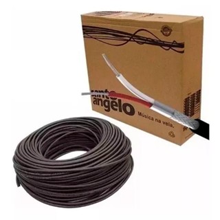 Cabo Microfone Santo Angelo X30 Balanceado Rolo 30 Metros em Oferta na Shopee