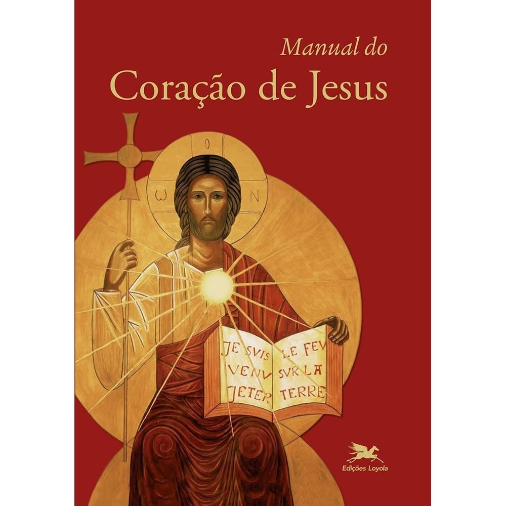Livro Manual do Coração de Jesus - Capa Comum
