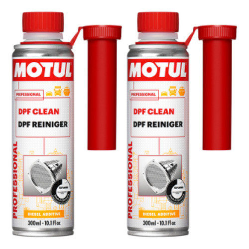 KIT MOTUL DPF CLEAN 300ML 2 UNIDADES