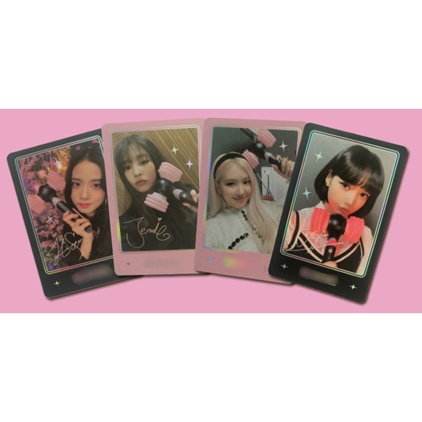 3-10pcs BP The Game BACK TO RETRO hammer Lomo Cards Signature ROSE & HANK SEASONS GREETINGS 2024 Photocards LISA ROSE JENNIE JISOO SOLO Kpop Postcards