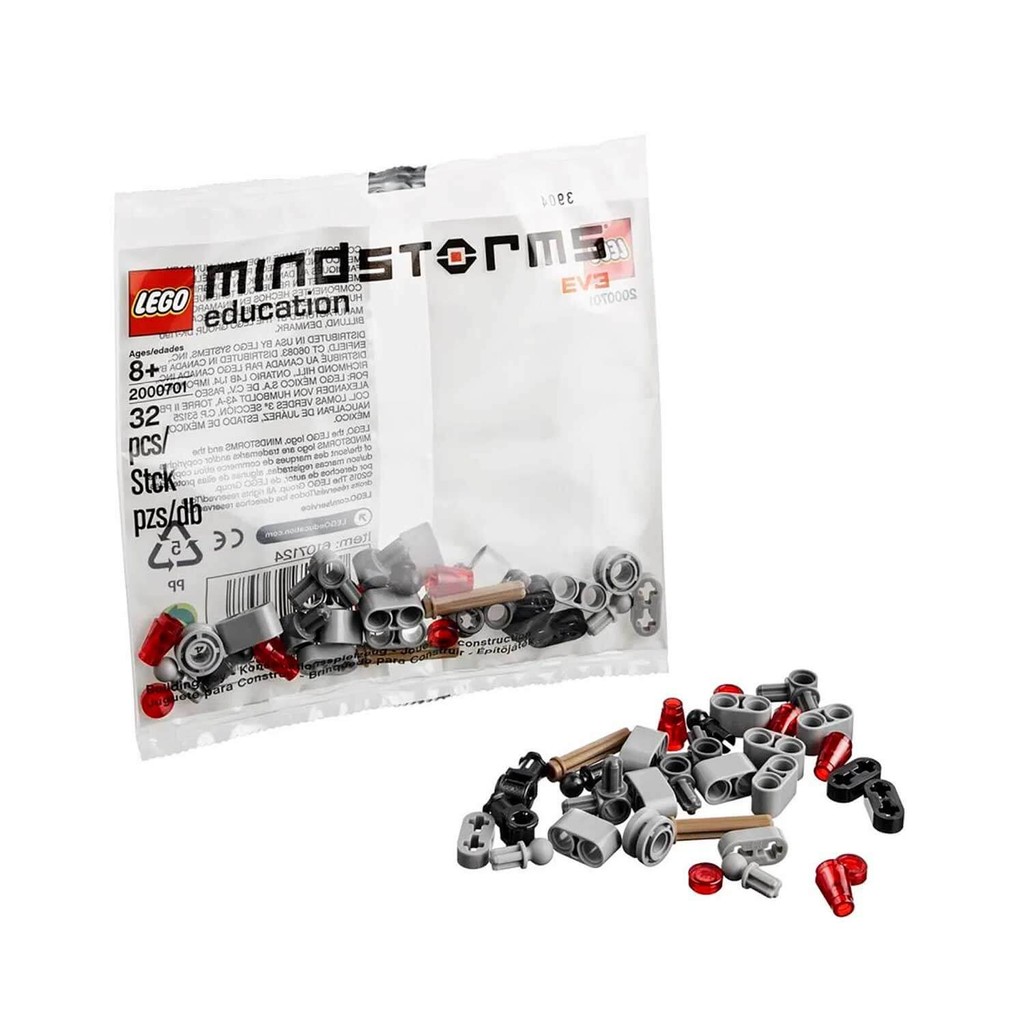Pacote Reposição 32 Pçs Lego Education Mindstorms 2000701