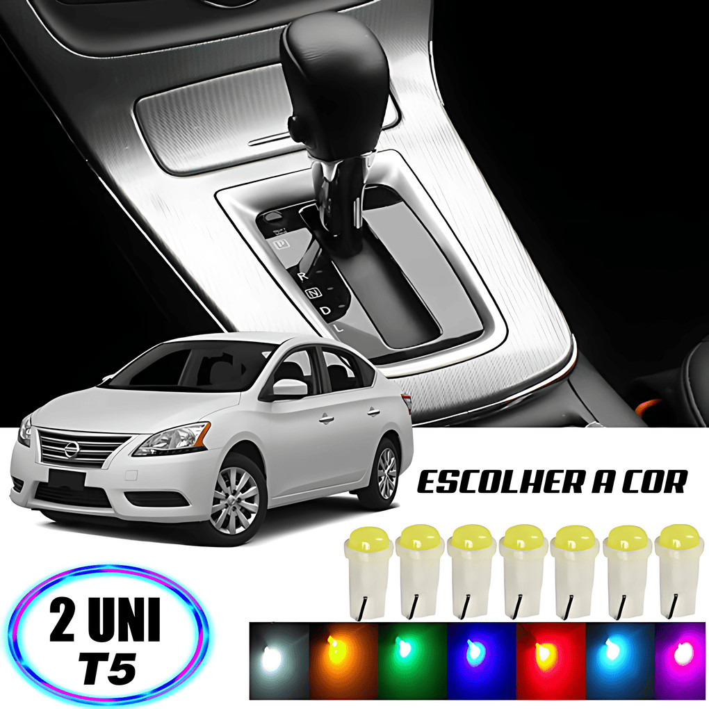 Lâmpada T5 Cambio Sentra 2 Peças em Oferta na Shopee