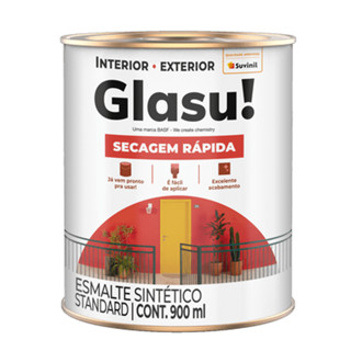 ESMALTE SINTÉTICO FOSCO 900ML GLASU! em Oferta na Shopee