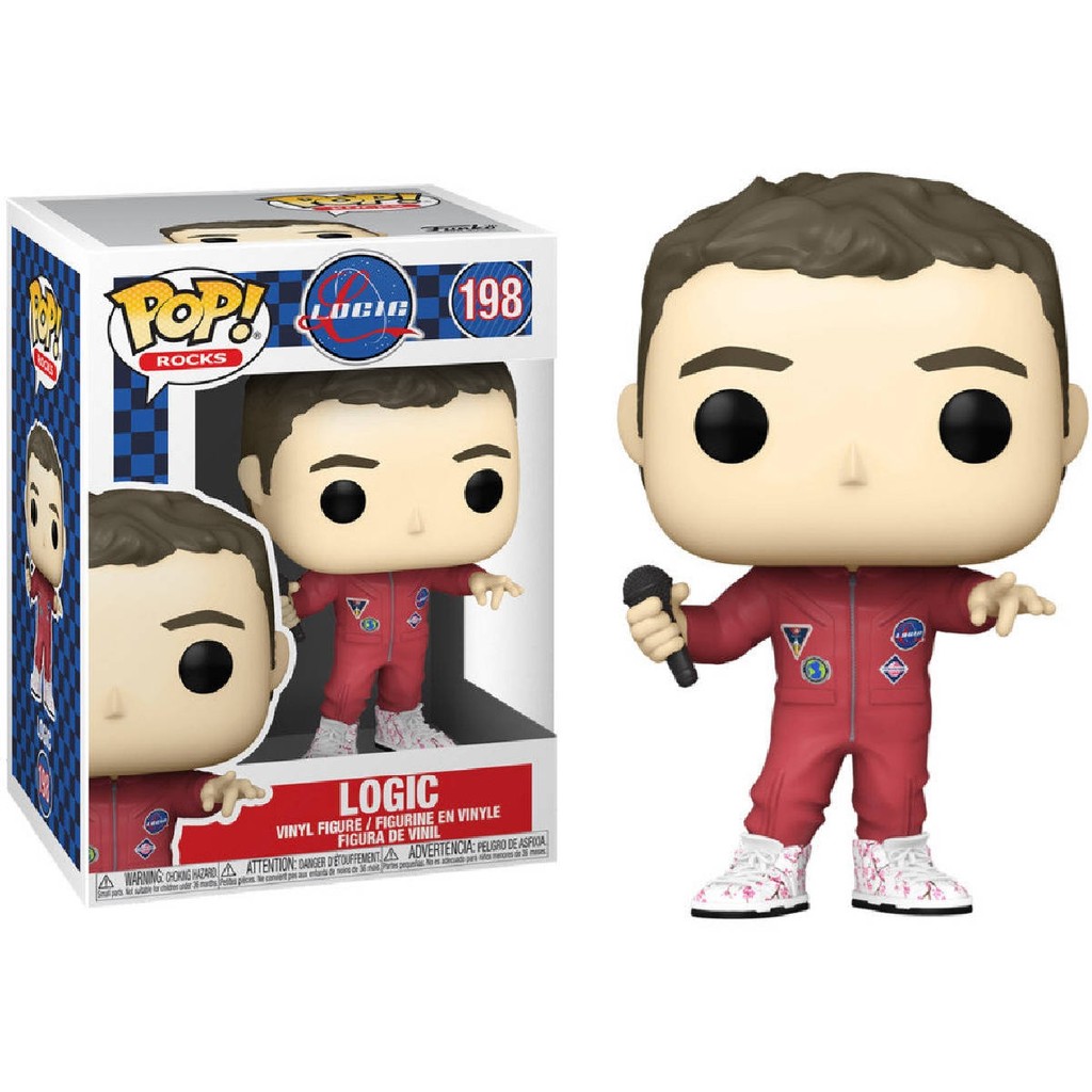 Funko Pop! Rocks Logic 198 Novo Original