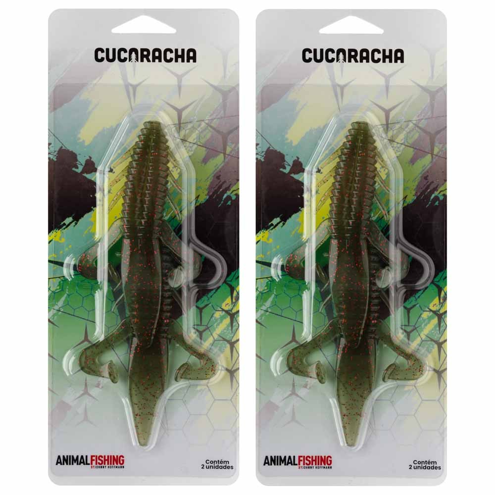 Kit Isca Soft Cucaracha Animal Fishing By Johnny Hoffmann Forest