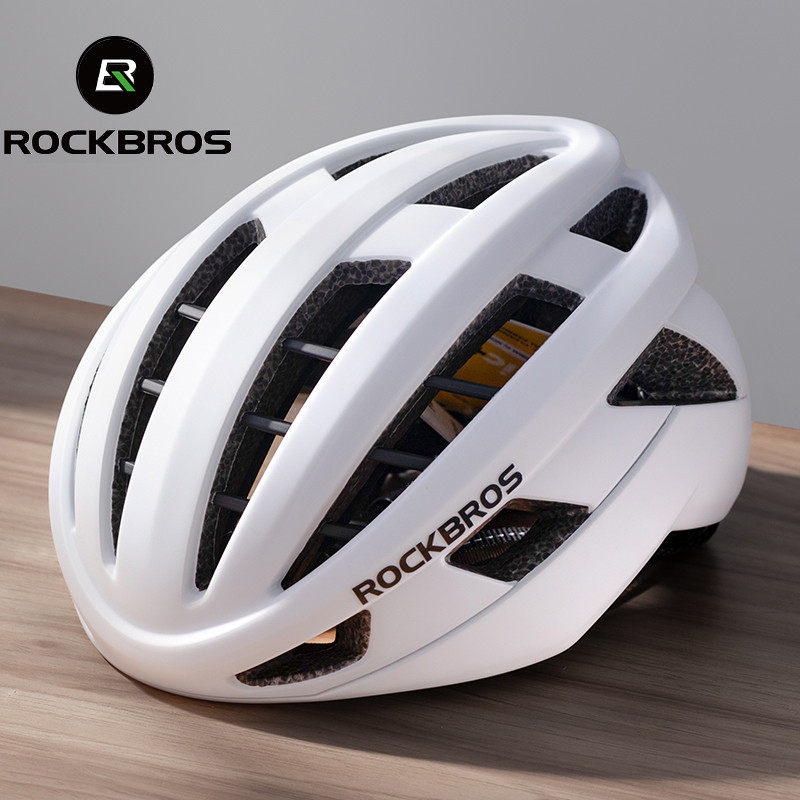 Capacete De Ciclismo ROCKBROS De Estrada Montanha Quebra-Vento Segurança Pneumático Integrado Para Homens E Mulheres - Sports & Outdoors