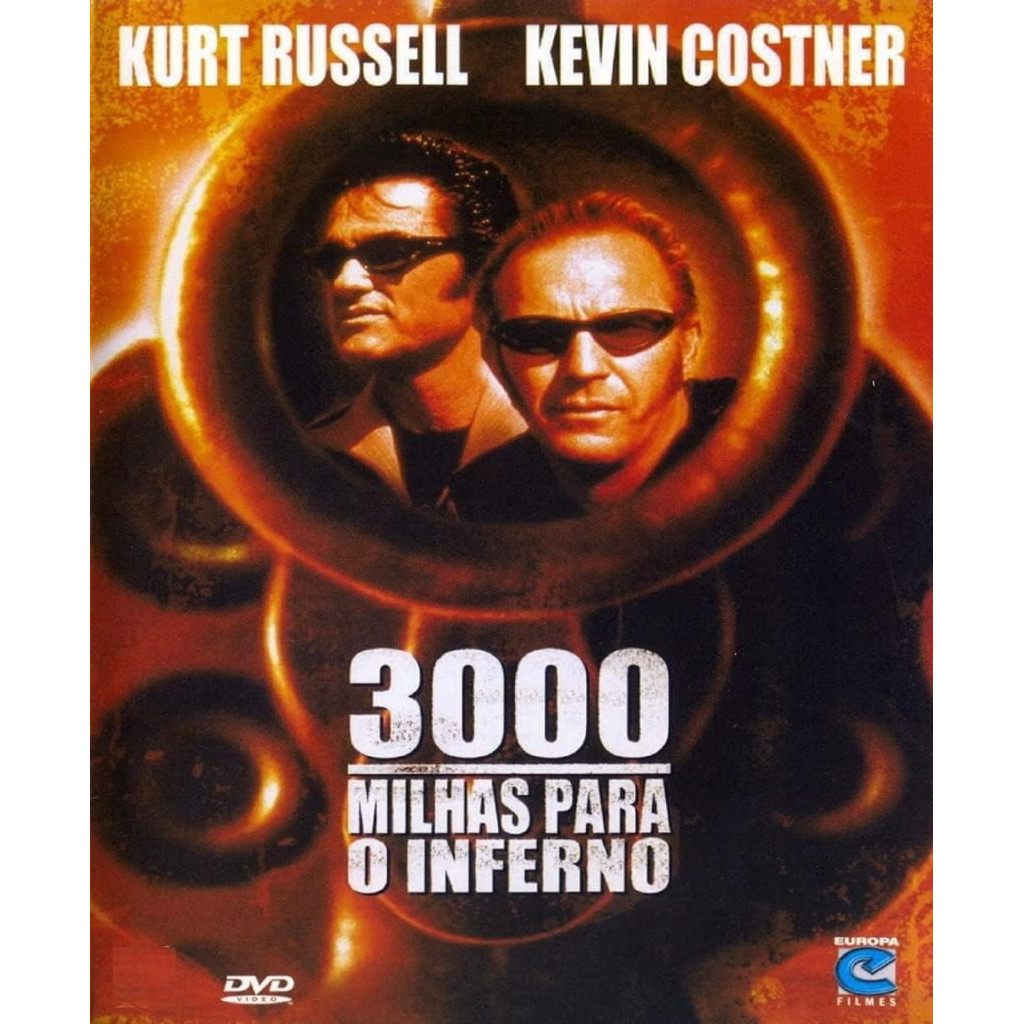 DVD: 3000 Milhas Para o Inferno editora Demian Lichtenstein