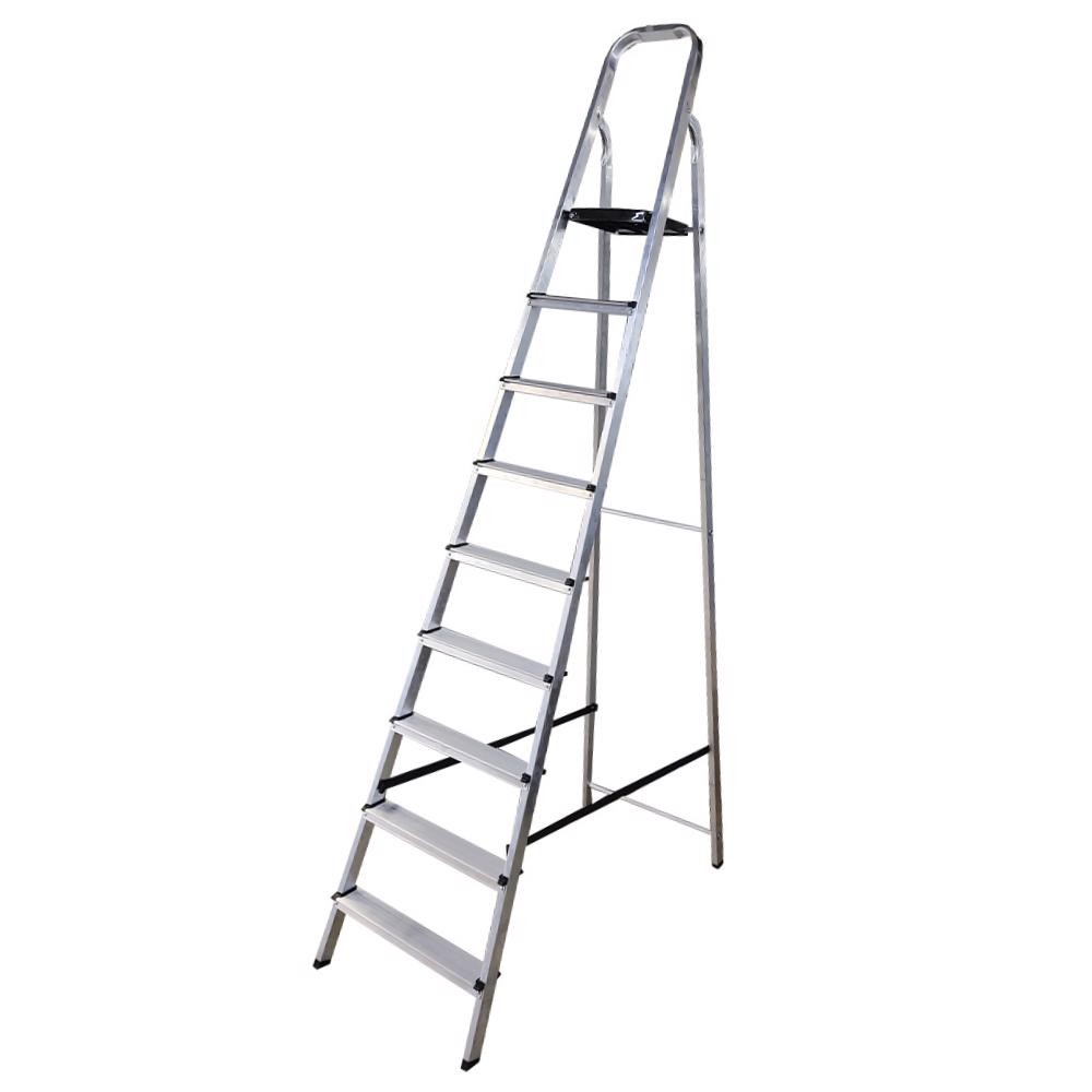 Escada Domestica de Alumínio 9 Degraus EVE1029 EVALD em Oferta na Shopee