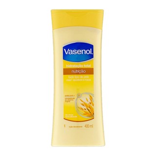 Loção Hidratante Corporal Vasenol Nutrição 400ml em Oferta na Shopee