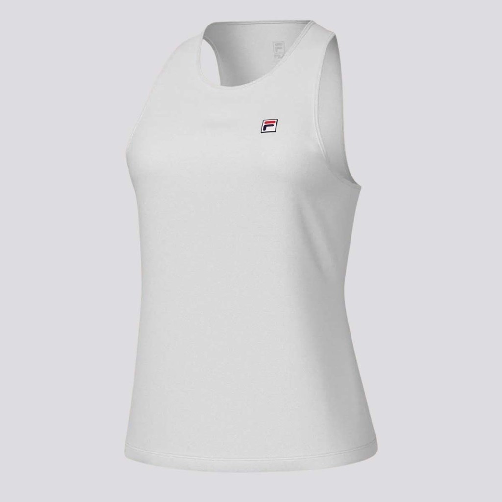 Regata Fila Tennis Basic Tank Feminina Branca em Oferta na Shopee