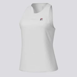 Regata Fila Tennis Basic Tank Feminina Branca