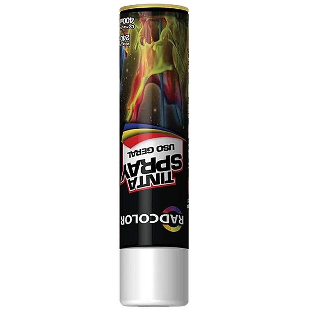 Tinta Spray Branco Brilhante Uso Geral Radcolor 400ml RC2104 · foto 2