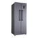 Geladeira Refrigerador HQ Frost Free Side By Side 460 Litros Cinza HQ-460SBSFF