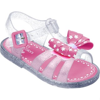 Sandália Infantil WorldColors Alice Baby - Prata/Pink em Oferta na Shopee