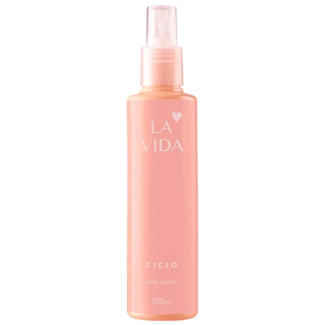 La Vida Ciclo Cosméticos Body Splash Feminino 200ml