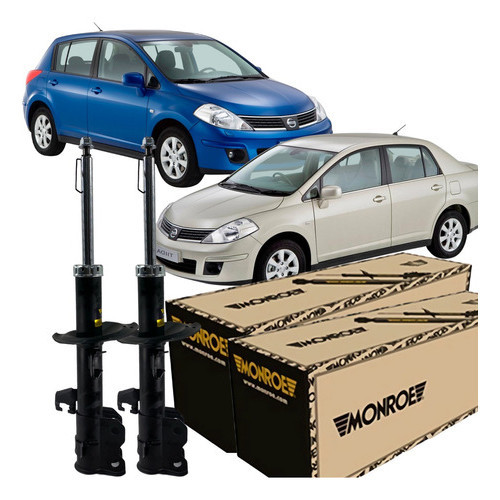 Par Amortecedor Dianteiro Tiida 2007 Á 2013 em Oferta na Shopee