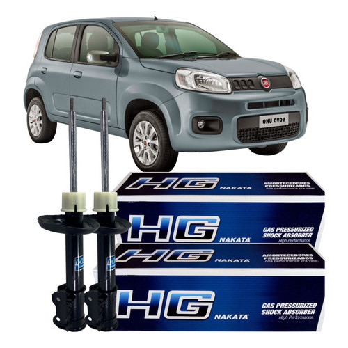 Par Amortecedor Dianteiro Uno Attractive 1.0 2010 2020 em Oferta na Shopee