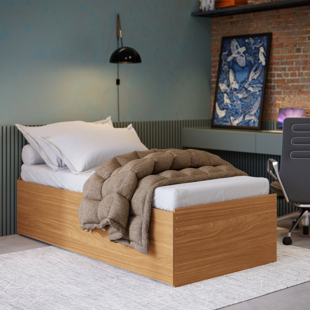 Cama Solteiro 3 em 1 Matrix Nature - Home & Living