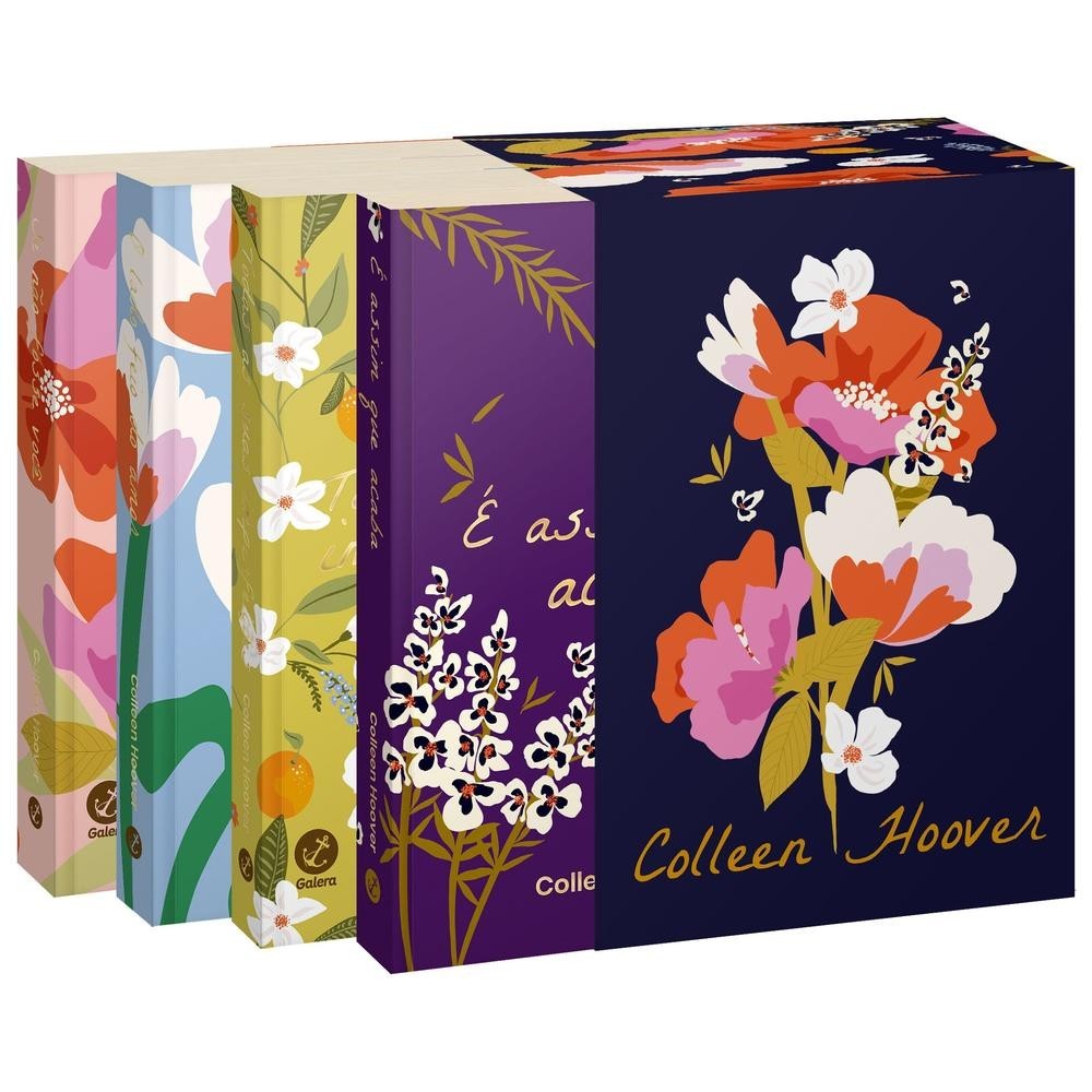 Capa do livro Box Collen Hoover Livros CPS