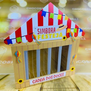 10 CAIXA GAVETA ESPECIAL C/ VISOR (9 DOCES) SIMBORA FESTEJA 4958 FESTA JUNINA 2025 IDEIA// em Oferta na Shopee