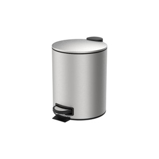 Lixeira C/ Pedal e Balde 5L Aço Inoxidável Escovado Linha Spin Brinox em Oferta na Shopee