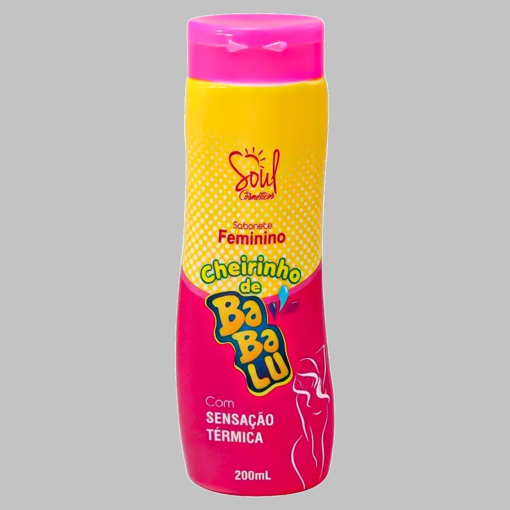 Sabonete Íntimo Babasoul Cheirinho Chiclete - Soul Cosmético