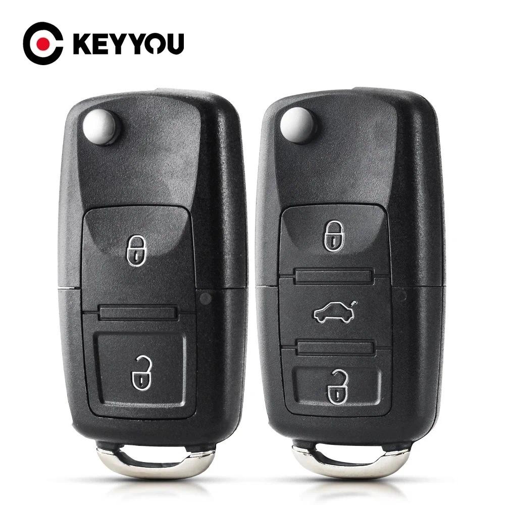 Carcaça Chave Canivete Volkswagen Vw Gol Fox Polo Spacefox Voyage G5 G6 G7 2/3 Botões