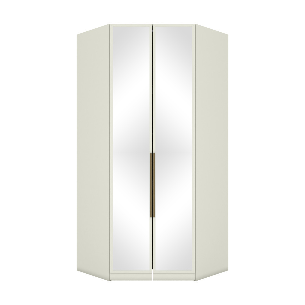 Canto Closet Modulado 2 Portas 3 Gavetas Com Espelho Predileto Henn