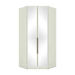 Canto Closet Modulado 2 Portas 3 Gavetas Com Espelho Predileto Henn