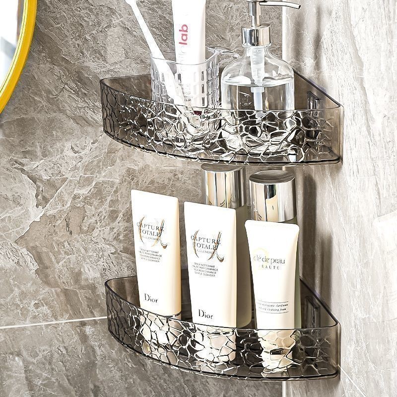 Suporte De Shampoo Prateleiras De Banheiro Sem Furo Acrilico Chifre em Oferta na Shopee