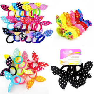 144 Xuxinhas Promoção Prendedor/laço De Cabelo Colorido Coelho Divertido/ Moda 2023 Infantil/adulto-INLIS ANA em Oferta na Shopee