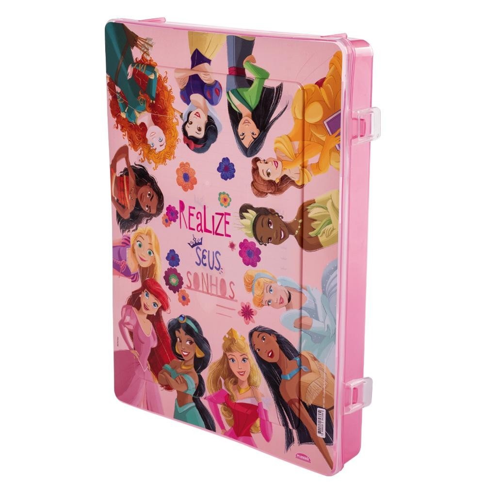 Organizador de Documentos Papéis Tarefas Princesas Plasútil - Stationery
