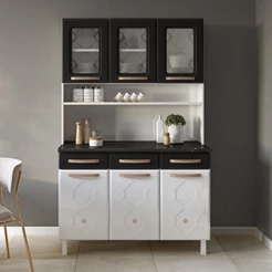 Armário de Cozinha de Aço Kit Triplo Telasul Mirage New