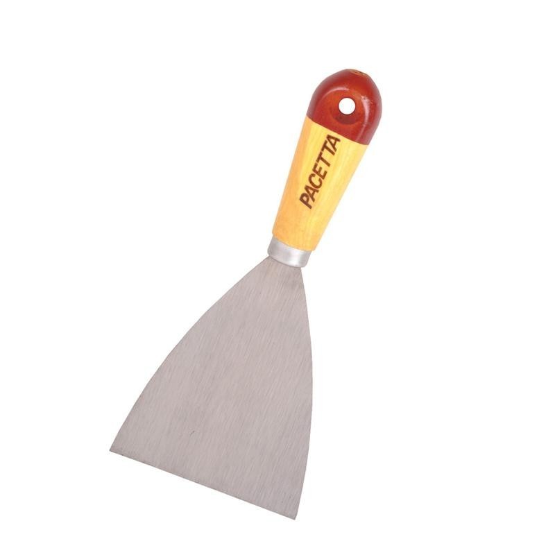 Espátula 10Cm Aço Cabo Madeira Forjada Pacetta em Oferta na Shopee