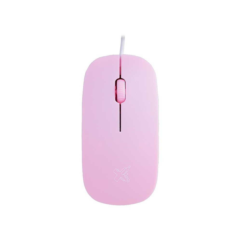 Mouse Maxprint Surface, 1200DPI, 3 Botões, USB, Rosa em Oferta na Shopee