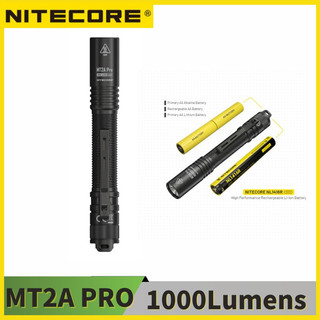 NITECORE MT2A Pro 1000Lumens USB-C Lanterna AA Recarregável UHi 20 LED Inclui Bateria