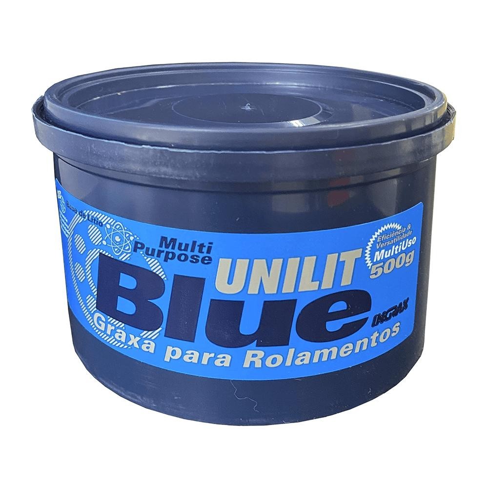 Graxa Ingrax Unilit Blue Graxa 500 Gramas - 16325 em Oferta na Shopee