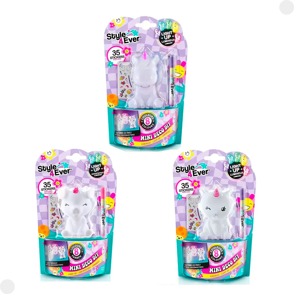 Decore Seus Animais Mini Luminária Sortidos F01505 - Fun - Mom & Baby