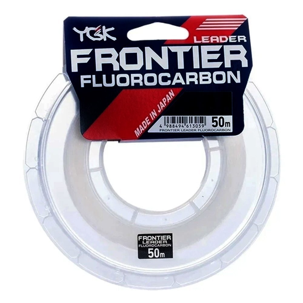 Linha de Pesca Fluorcarbono YGK lEADER Frontier 100% Fluor 50m